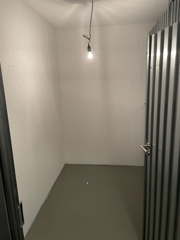Kellerraum -- Erstbezug: freundliche 4-Zimmer-Wohnung mit Einbauküche und Balkon in Mutlangen