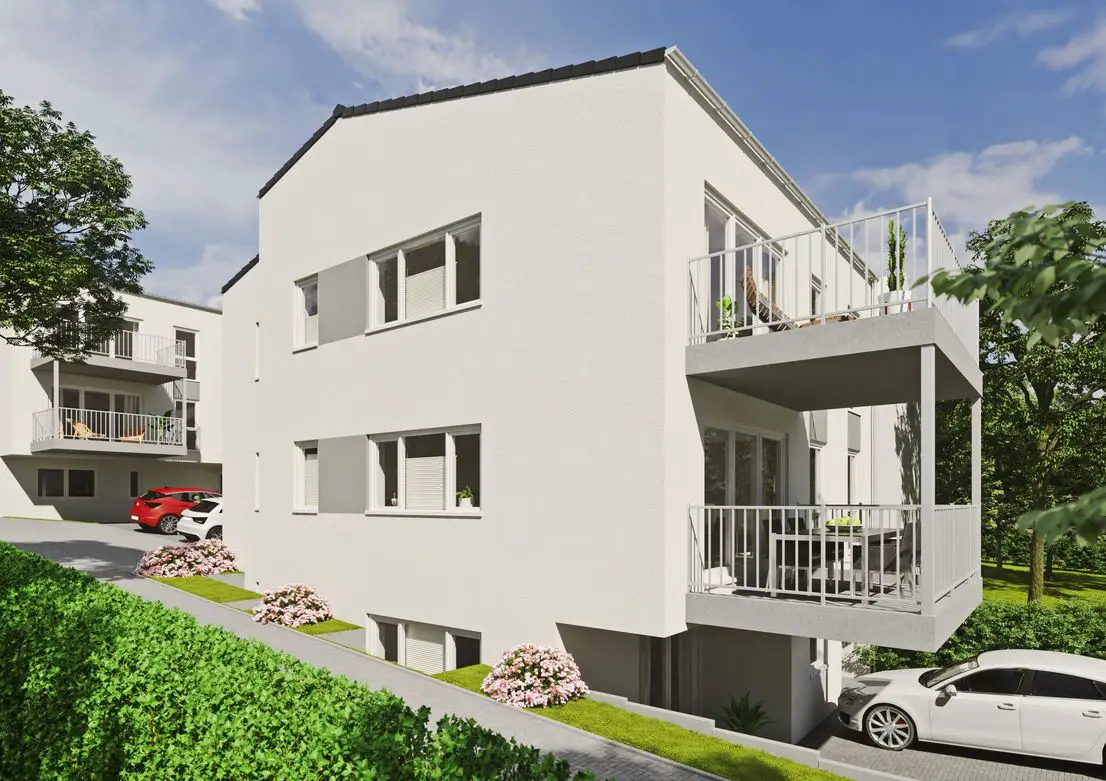 Ansicht Haus 1 -- Attraktive Wohnungen im Ortskern von Hackenheim