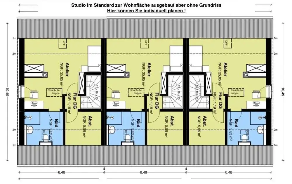Studio -- Neubau in Augsburg: Perfektes Reiheneckhaus mit Keller nahe City, nur 5Min. zur A8 - MUC Pendler!