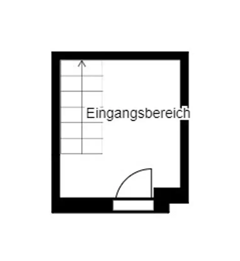 Grundriss Skizze EG -- Im Paket: Behagliche 6-Zi.-Maisonette mit Süd-Balkon u. vermietete Ladenfläche - zentral in Rülzheim