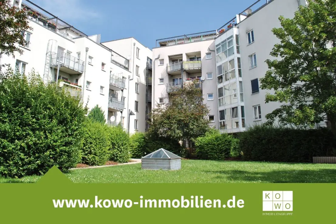 Besuchen Sie uns unter www.kow -- Kapitalanlage: 2-Zimmer-Wohnung mit Balkon im Wohnpark Halle-Saaleblick