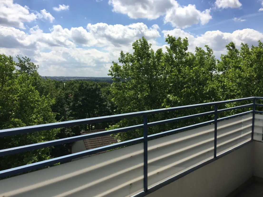 Ausblick vom Balkon -- Zentral & doch im Grünen *Wohnen in Essen Schönebeck*