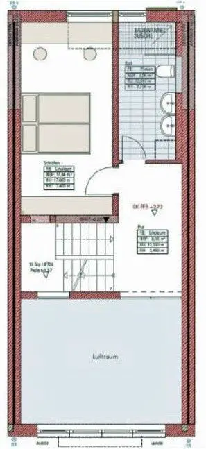 Obergeschoss -- Moderne und pfiffige Mittelreihenhäuser