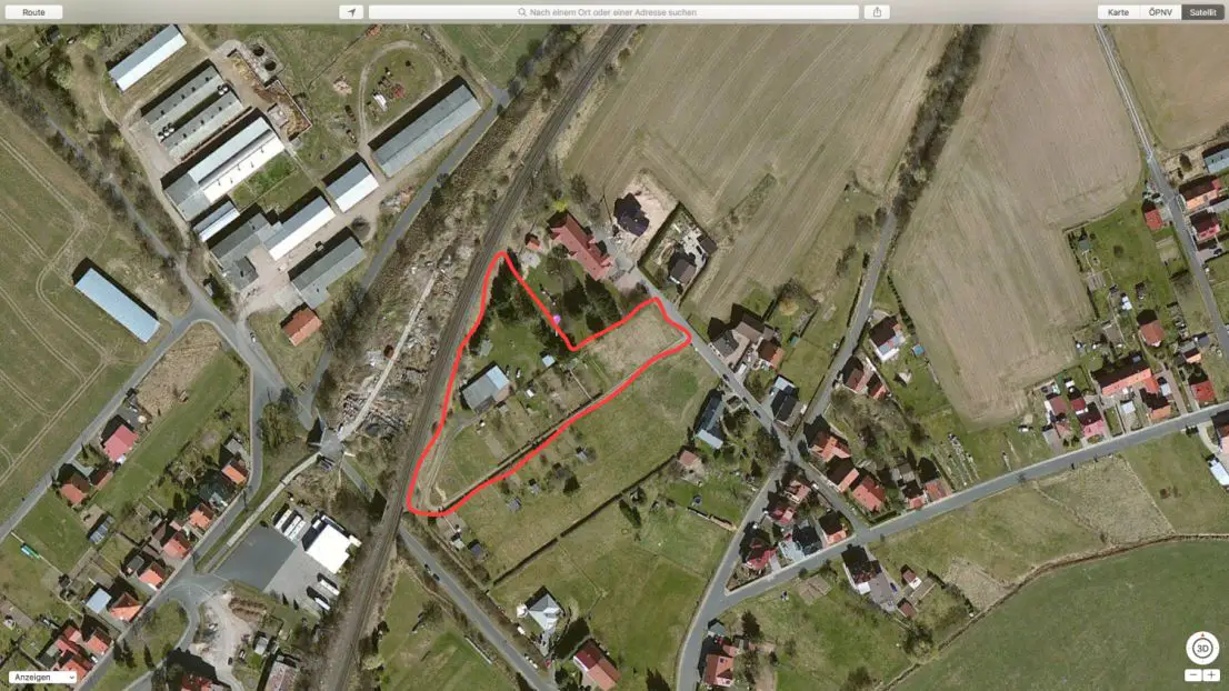 Bildschirmfoto 2017-10-04 um 1 -- Großes Grundstück mit Kleingartenanlage in Dankmarshausen zu verkaufen!