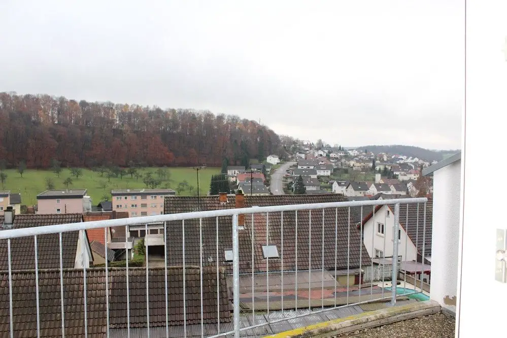 Balkon mit Aussicht -- Sinsheim-Hoffenheim: Ein gemütliches Zuhause mit tollem Ausblick! (# 4370)