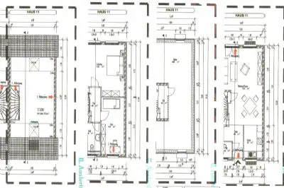 Reihenendhaus in Essen (Nordviertel) zum Kauf mit 4 Zimmer, 123 m² Wohnfläche und 121 m² Grundstück. Ausstattung: Terrasse, Pellets, Zentralheizung, voll unterkellert, Einbauküche, Gäste-WC.
