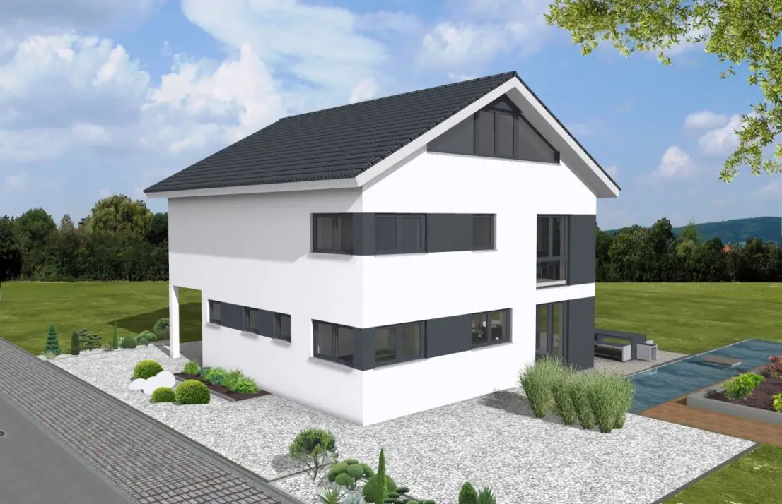 Biberach_3D strasse -- Traumhaft schönes Haus (KfW55) direkt im Zentrum von Biberach an der Riß