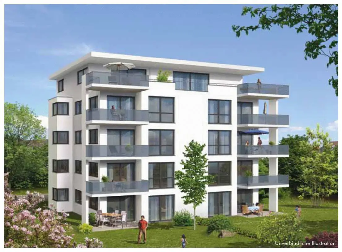 Modellfoto -- ~ Schöne, neuwertige 3-Zimmer-Wohnung mit großem Südbalkon in bevorzugter Wohnlage in Ludwigsburg ~