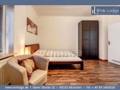 Wohnung in München (Sendling) zur Miete mit 1 Zimmer und 37 m² Wohnfläche. Ausstattung: voll möbliert.