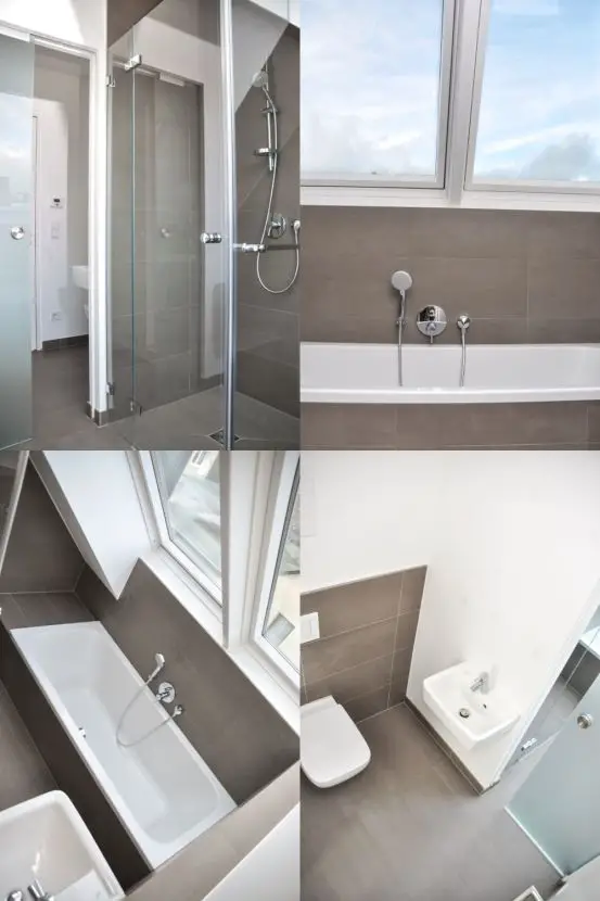 Badezimmer -- Elegante 2 Zimmer-Wohnung in Kronberg-Oberhöchstadt