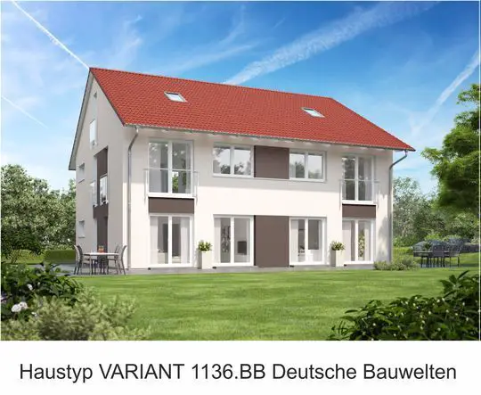 VARIANT 1136.BB homepage -- tolle Doppelhaushälfte mit Keller und schönem Grundstück in Ortsrandlage