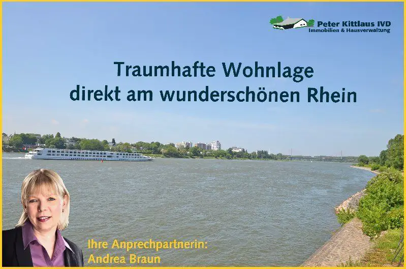 sagenhafte Rheinlage -- ***Traumhaft schön*** ETW Bonn-Beuel exellente Rheinlage!