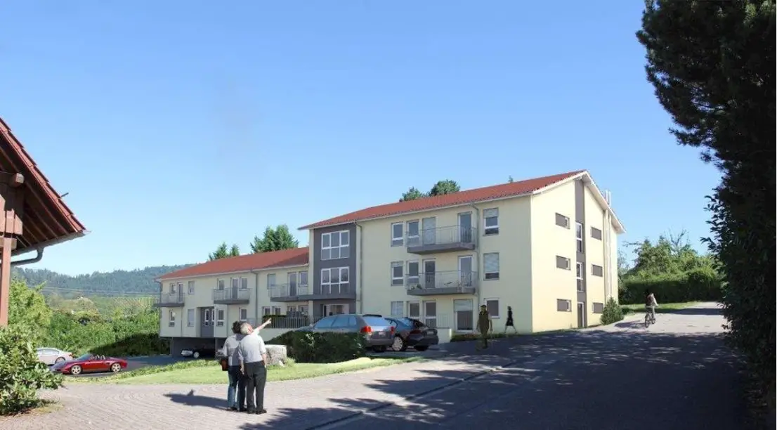 Außenansicht -- Traumhafte Seniorenwohnanlage in Ohlsbach - Wohnungen in verschiedenen Größen zu verkaufen