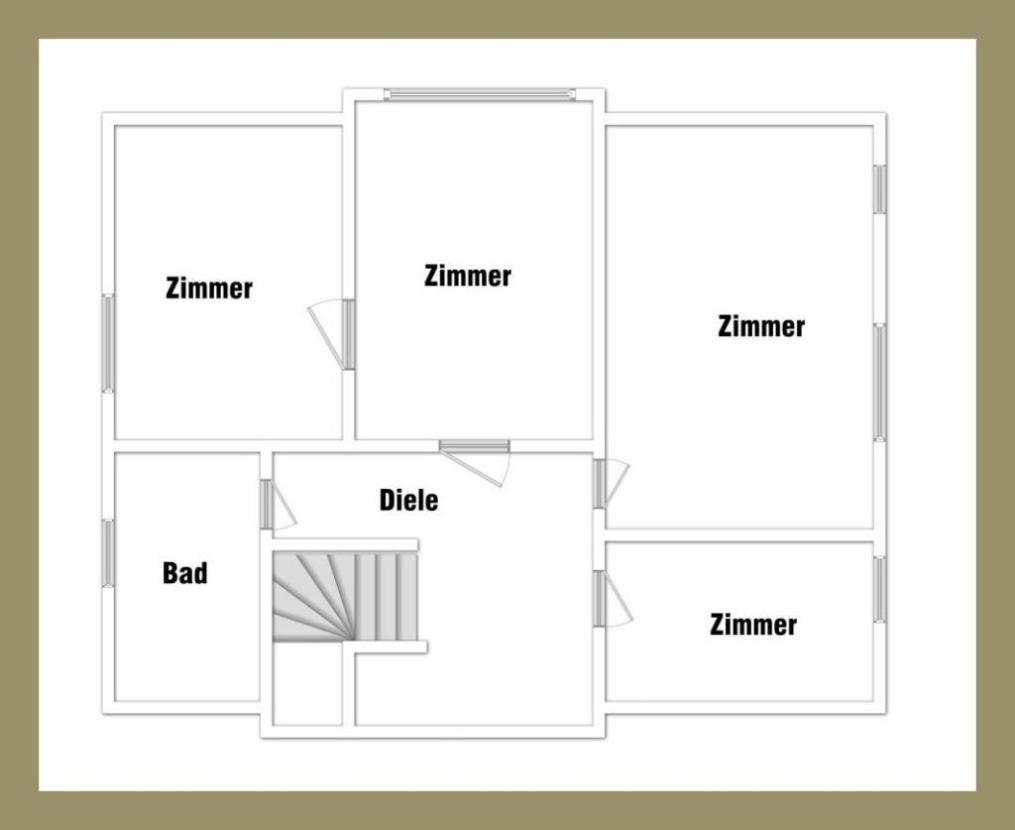 Grundriss OG (Skizze) -- Einfamilienhaus in Radebeul: Heute kaufen, in 5 Jahren einziehen!