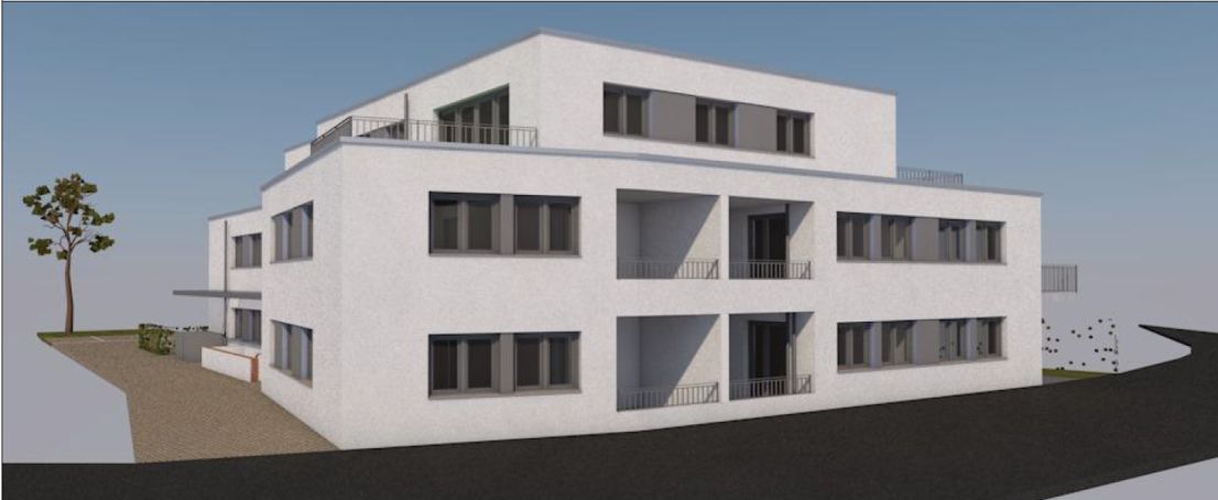 Hausansicht -- Erstbezug: schöne 4-Zimmer-Wohnung mit Balkon in Alfter
