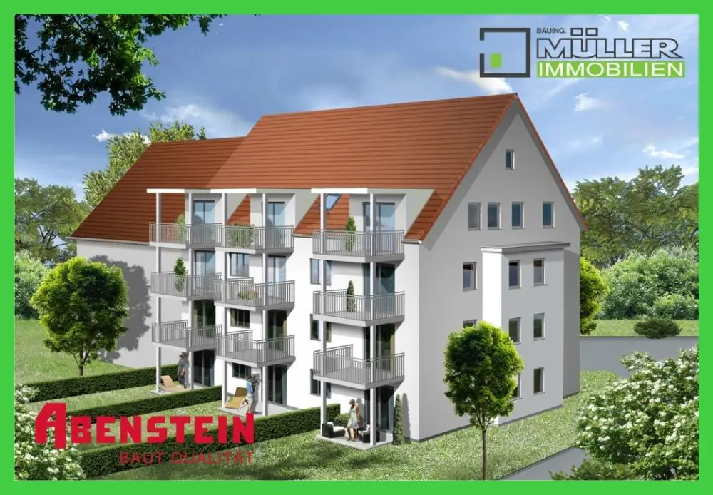 Titelbild -- # Leben & Wohnen in Ichenhausen - Neubau eines modernen Mehrfamilienhauses #