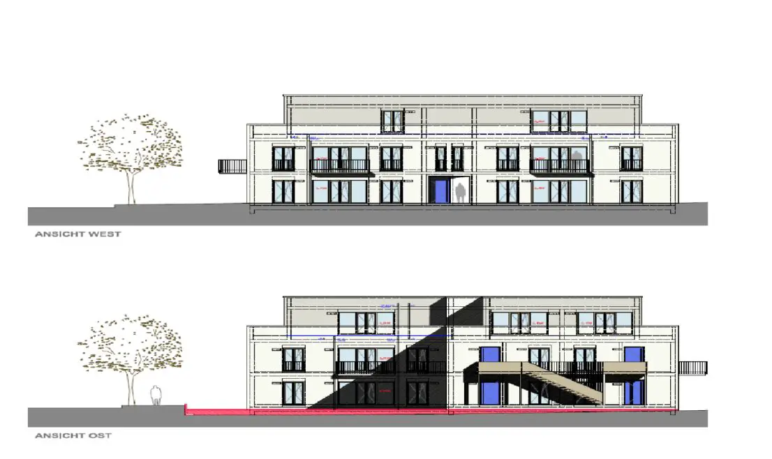Unbenannt -- Attraktive Maisonette Neubau-Wohnung mit ca.160m² im Herzen von Bergfelde mit Balkon/Terasse