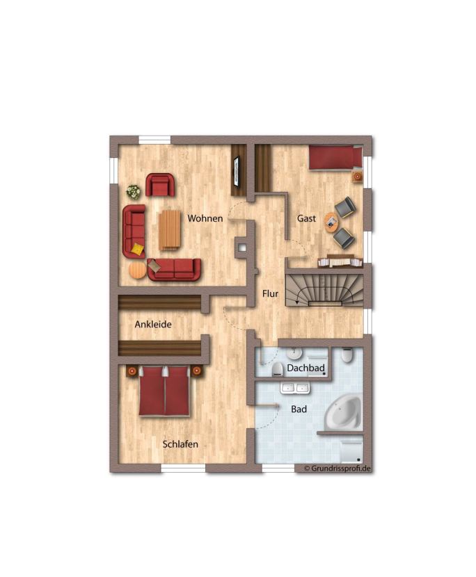 MaisonetteWgh Blütenanger 1 O -- Dachterrassen-Maisonette Wohnung mit Hausfeeling in der Fasanerie