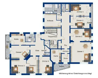 Mehrfamilienhaus in München (Maxvorstadt) zum Kauf mit 50 Zimmer, 1972,34 m² Wohnfläche und 1427 m² Grundstück. Ausstattung: Personenaufzug, Parkettboden, vermietet, Fernwärme, Zentralheizung, Garage.