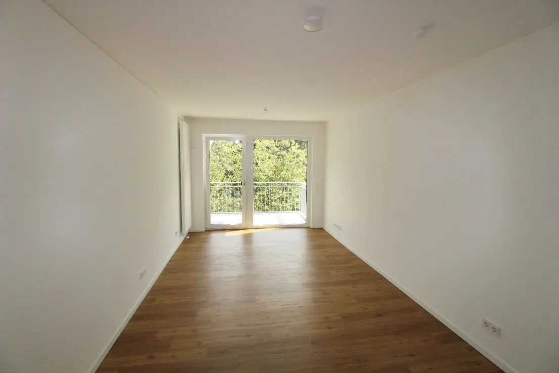 Wohnzimmer -- Norderstedt-Neubau 2,5-Zi.-Komfort-Whg. ca. 70 m², Balkon,