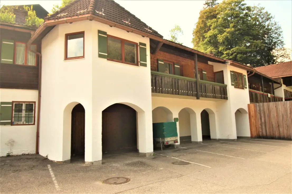 Hausansicht -- Gepflegte 2 und 3-Zimmer-Wohnung mit Balkon und EBK in Ramsau Wimbachbrücke bei Berchtesgaden