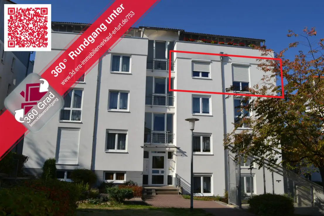 Hausansicht -- 3 Zimmer Eigentumswohnung mit Balkon und TG-Stellplatz in naturnaher Lage
