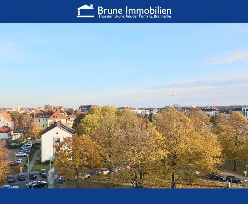 Ausblick -- BRUNE IMMOBILIEN - Bremerhaven-Geestemünde: Morgensonne und Abendrot genießen!