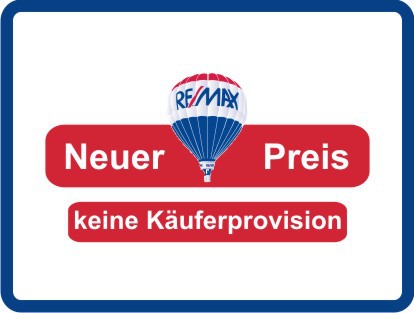 Neuer Preis mit REMAX Logo rot