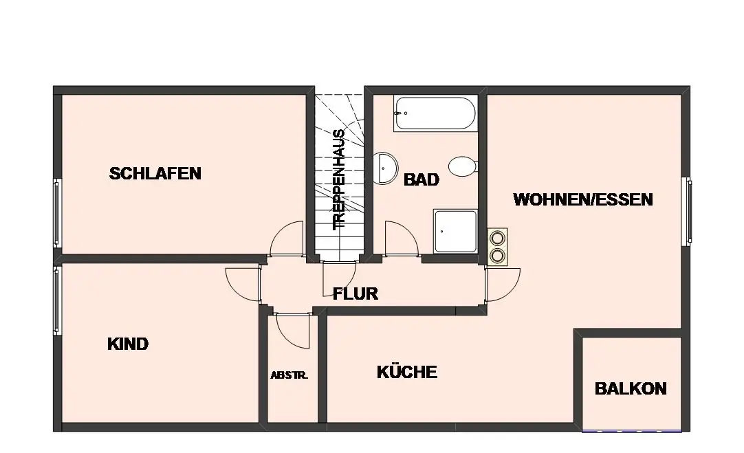 GrundrissDG -- Schöne 3-Zimmer Wohnung mit eigenem Garten im Grünen!