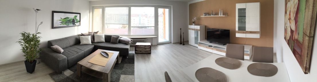 Wohnzimmer -- Exklusive 3-Zimmer Wohnung in München-Sendling direkt am Westpark