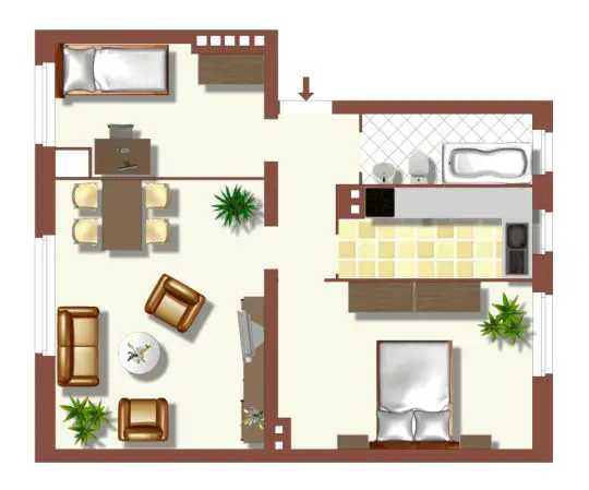  -- Schöne Wohnung sucht Mieter: ideales 3,5-Zimmer Appartement