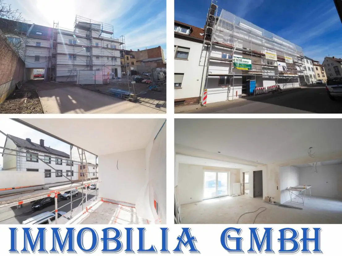 Immobilia GmbH -- ERSTBEZUG - Exklusive 3,5 ZKB Wohnung 2.OG mit Loggia/Stellplatz/Fahrstuhl in Zweibrücken-City