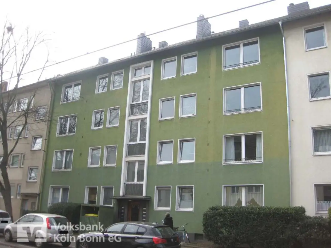 Außenansicht -- Bonn- Kessenich - Apartment mit Küche, Bad und Balkon zur Kapitalanlage in zentraler Wohnlage 