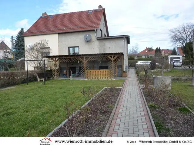 Gartenansicht (2) -- Bezugsfreie Doppelhaushälfte in der Ringwiese