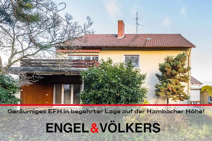 Hausansicht -- Geräumiges EFH in begehrter Lage, Hambacher Höhe!