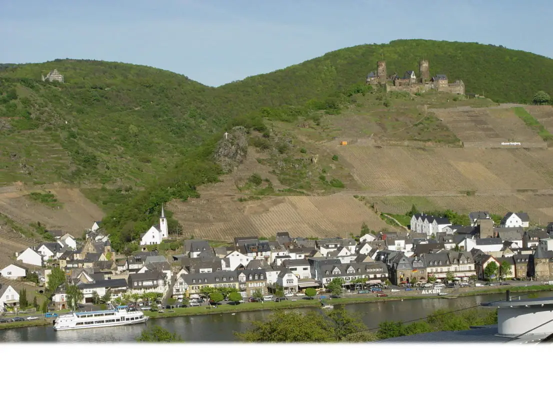 Alken-Blick -- Helle, gepflegte 3 1/2 ZKB in ruhiger Lage mit Panoramablick über die Mosel, Burg und Weindörfer