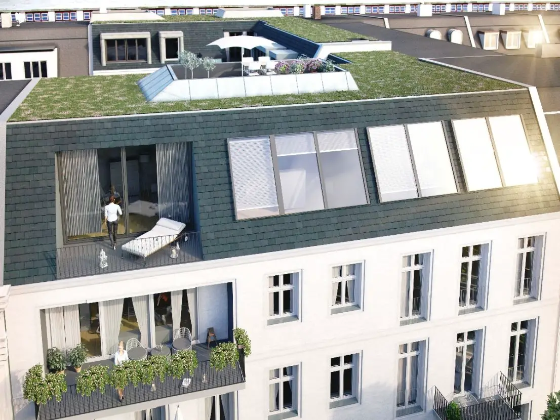 Visualisierung Gartenhaus 2. H -- Modern Living hinter alten Mauern - WE 26