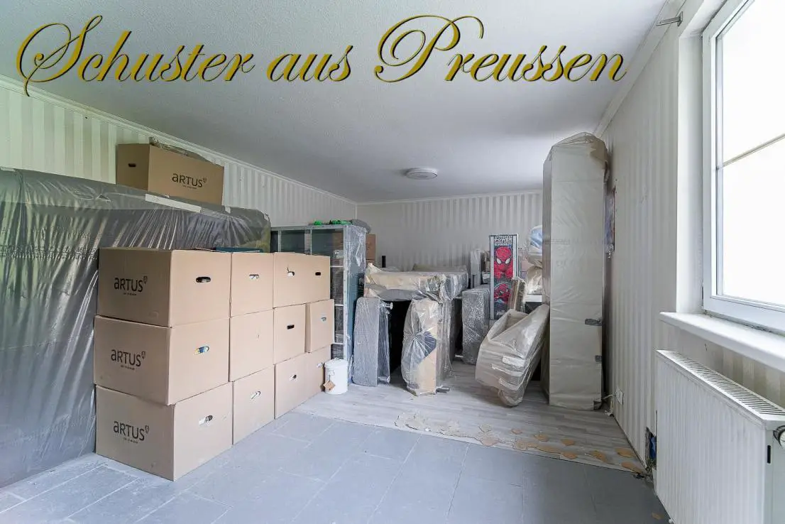 Wohnzimmer Ansicht 1 -- Schuster aus Preussen - wasserreiches, idyllisches Müggelheim - Familienbungalow mit 4 Zimmern, B...
