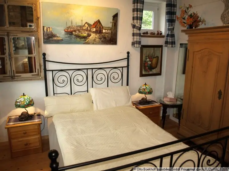 Schlafzimmer -- Ferien-Bungalow der besonderen Art, direkt an der Nordsee!