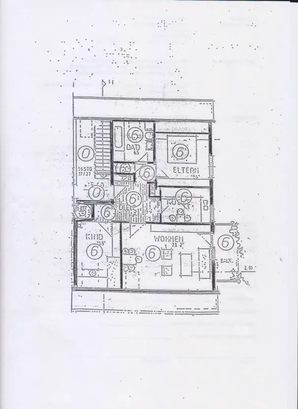 Scan_20190615 -- Gepflegte 3-Zimmer-Dachgeschosswohnung mit Balkon und EBK in Kürnach