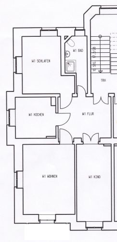  -- ... ruhige 3 Zimmer-Wohnung in sanierter Villa in Blasewitz