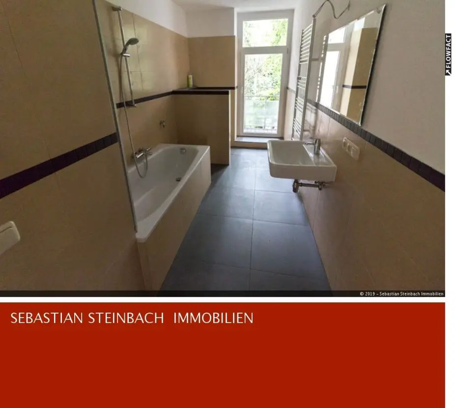 Bad mit Zugang Balkon -- **Wohnen in Stötteritz +Balkon + WG geeignet**