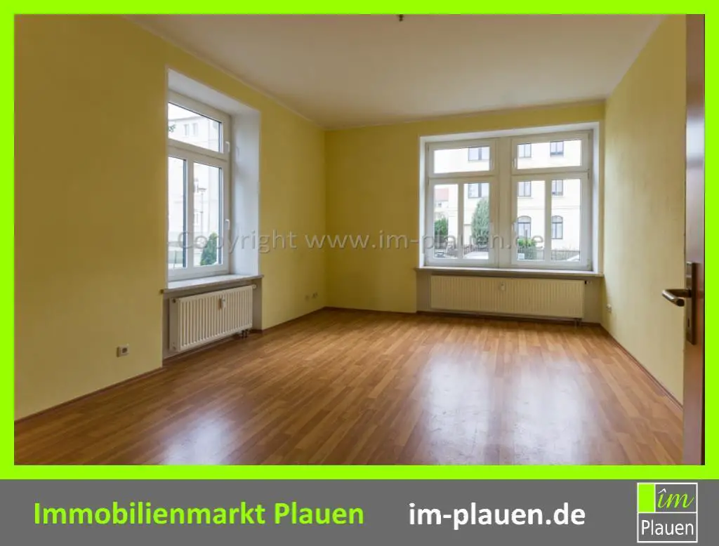 Wohnzimmer -- Maisonettewohnung mit Balkon - Gäste WC - Laminat - Wanne u. Dusche - Haselbrunn