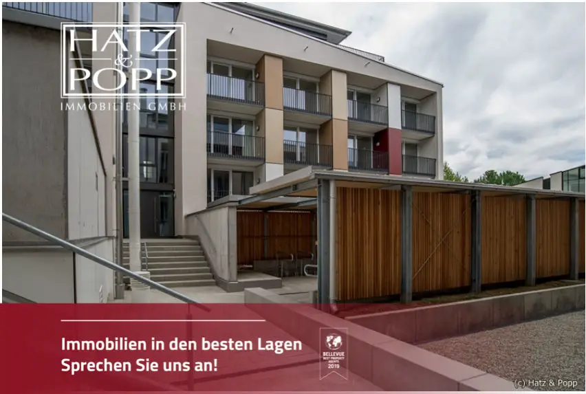 Titelbild Campus neu 2019 -- Hatz & Popp - modernes Apartment gegenüber der Universität!