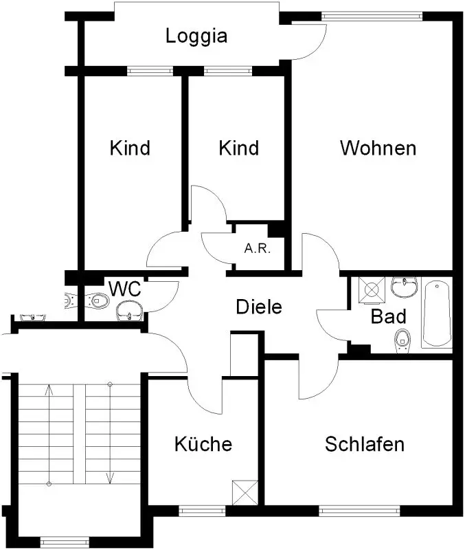 4 Zimmer Wohnung Zu Vermieten Sterndoldenweg 9 22523 Hamburg Eidelstedt Mapio Net