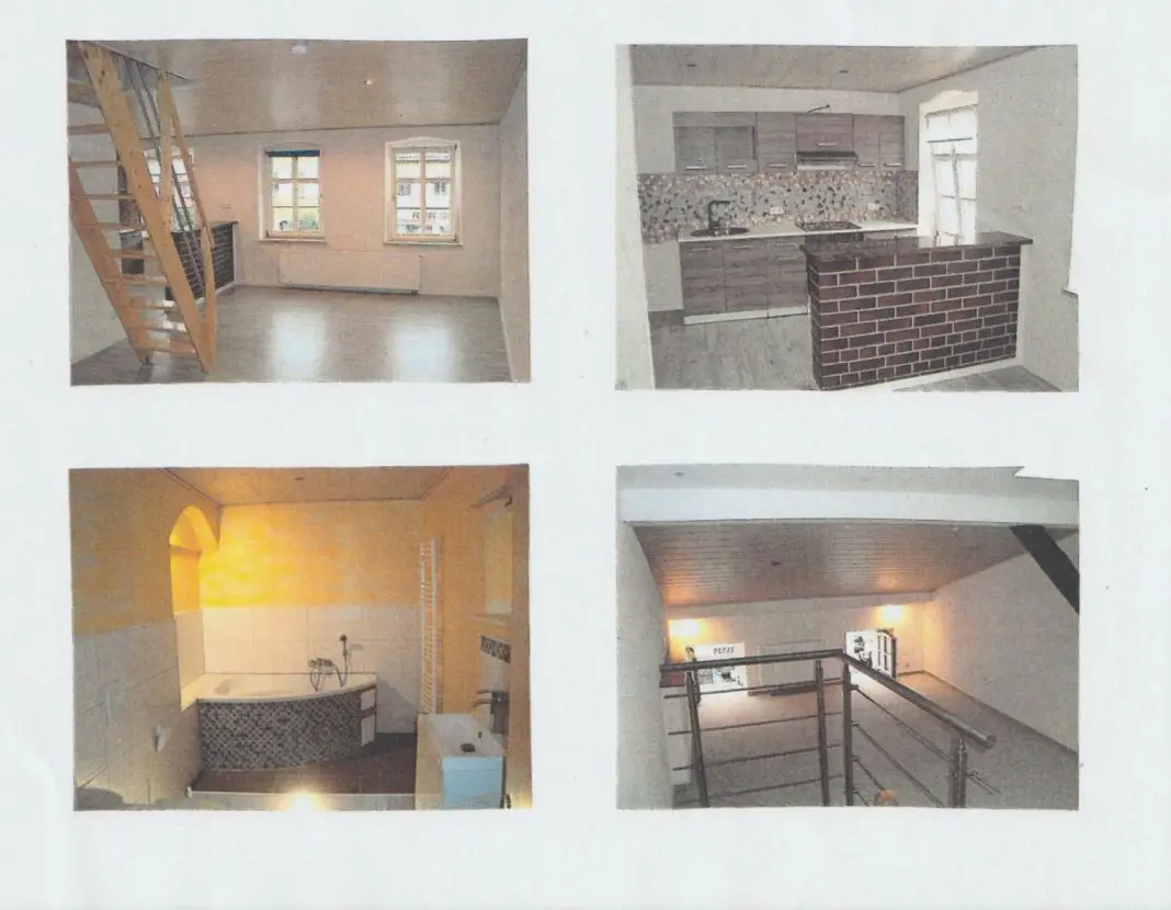 001 2 -- Preiswerte, vollständig renovierte 3-Zimmer-Maisonette-Wohnung mit Einbauküche in Sonnewalde
