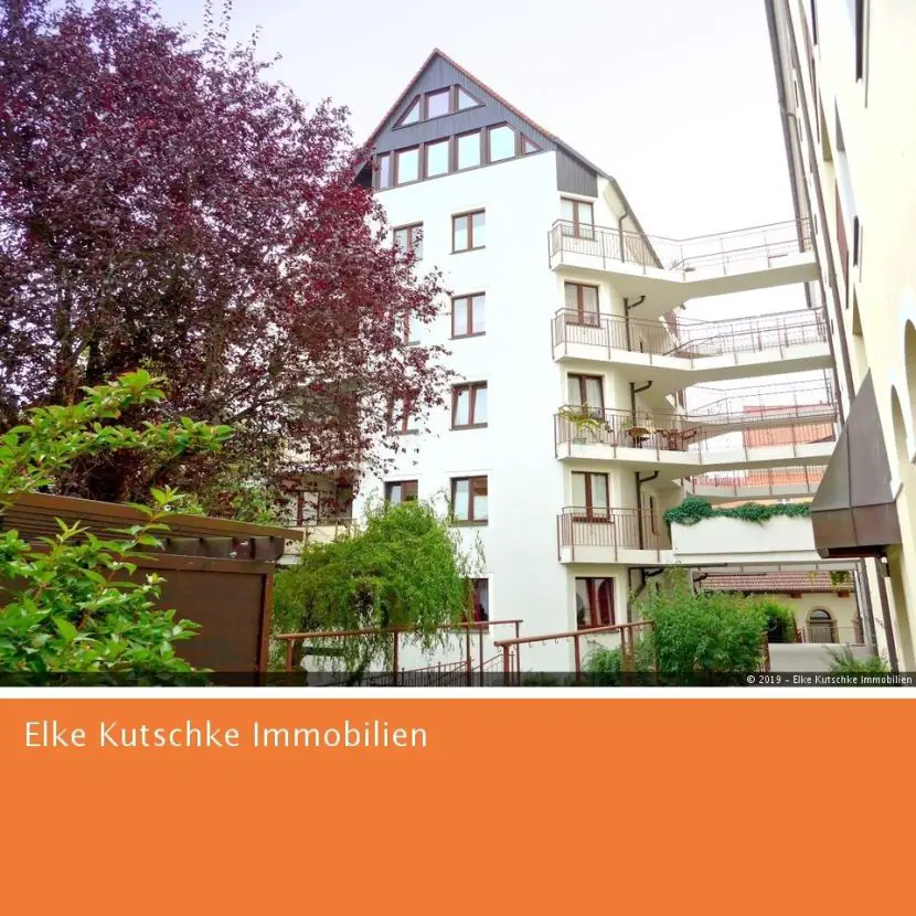 Hausansicht -- 1-Raum Wohnung mit EBK und Balkon in Bautzen