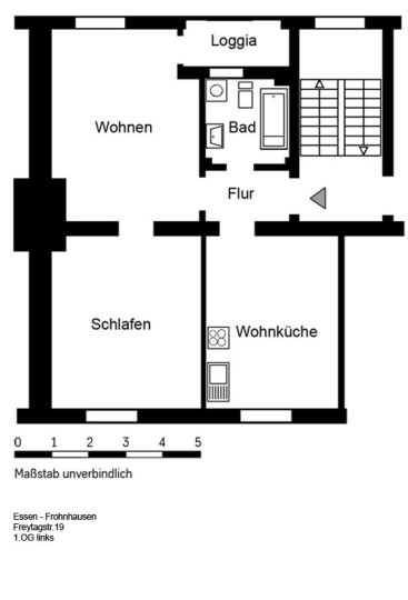  -- *** Großzügige 2-Zi-Wohnung mit toller Wohnküche in Nähe des Westbahnhofs ***
