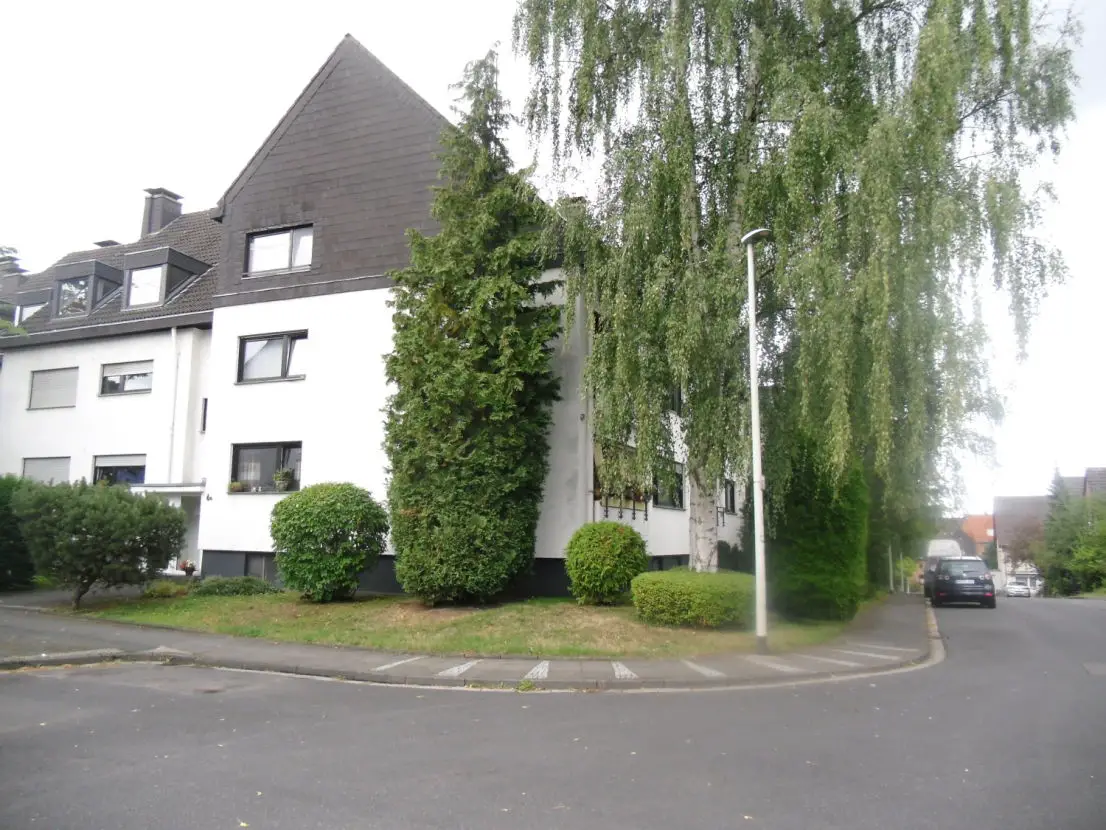 Außenansicht -- Bonn-Schwarzrheindorf,Ruhiglage, 3-Zi-Eigentumswhg., 77 m², zur Kapitalanlage/vermietet