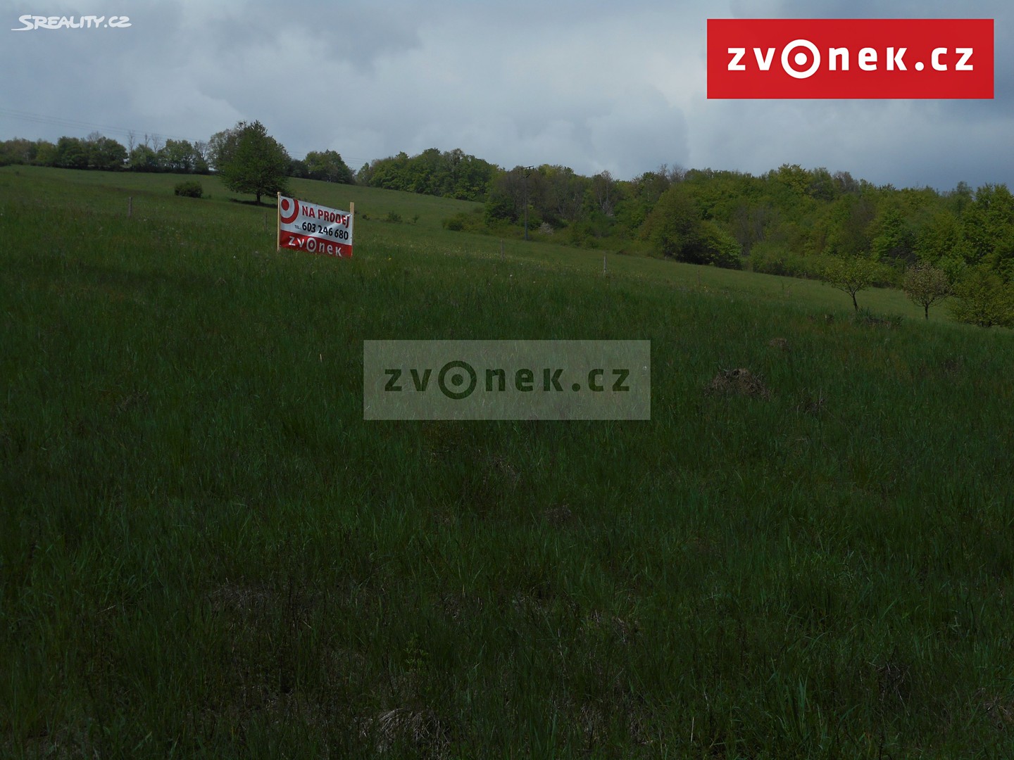 Prodej  stavebního pozemku 3 941 m², Vsetín - část obce Horní Jasenka, okres Vsetín